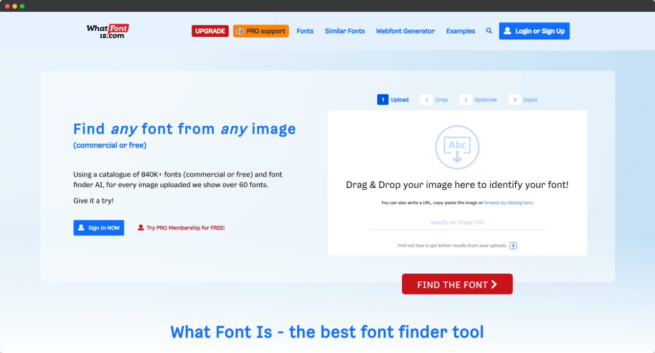 What Font Is Font Finder